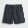 Pantalones cortos holgados de popelín de 7"