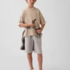 Pantalones cortos holgados de sudadera Vintagesoft para niños