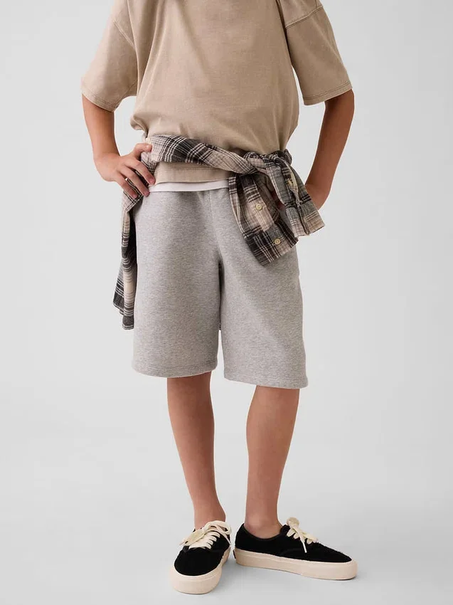 Pantalones cortos holgados de sudadera Vintagesoft para niños