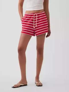 Pantalones cortos holgados y cómodos de felpa de toalla de 3.5″