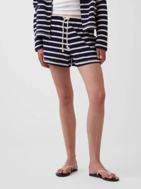 Pantalones cortos holgados y cómodos de felpa de toalla de 3.5″