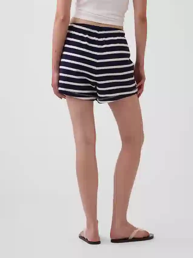 Pantalones cortos holgados y cómodos de felpa de toalla de 3.5"