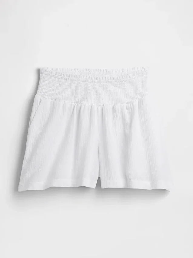 Pantalones cortos premamá fáciles de poner por debajo del vientre