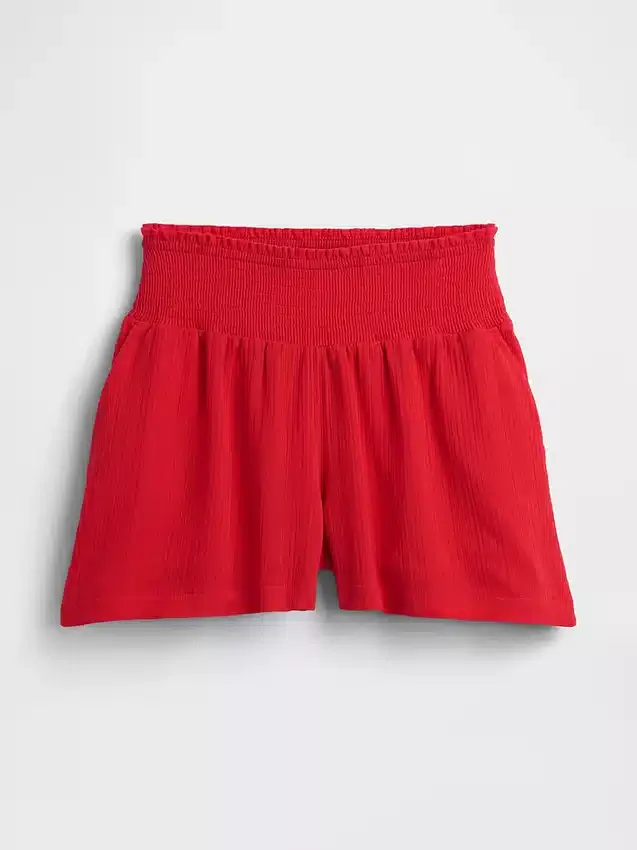 Pantalones cortos premamá fáciles de poner por debajo del vientre
