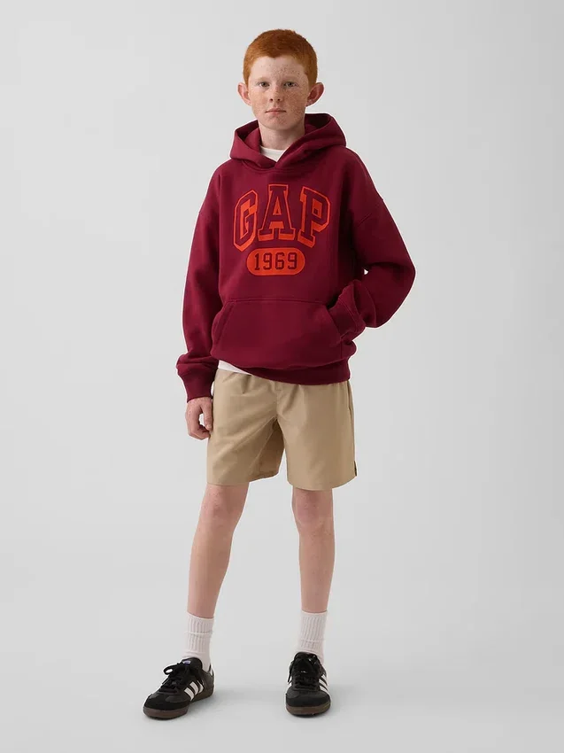 Pantalones cortos relajados de secado rápido para niños