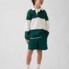 Pantalones cortos relajados de secado rápido para niños