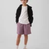 Pantalones cortos relajados de secado rápido para niños