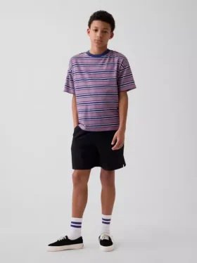Pantalones cortos relajados de secado rápido para niños