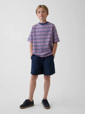 Pantalones cortos relajados de secado rápido para niños