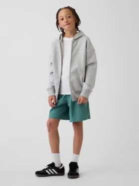 Pantalones cortos relajados de secado rápido para niños