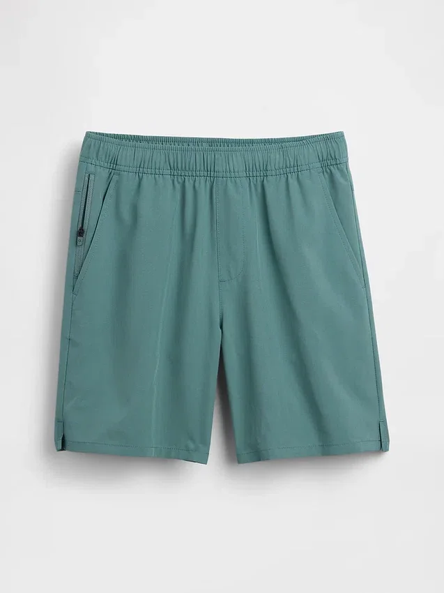 Pantalones cortos relajados de secado rápido para niños