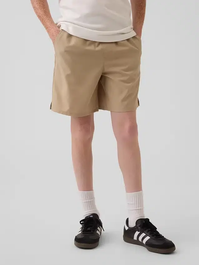 Pantalones cortos relajados de secado rápido para niños