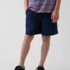 Pantalones cortos relajados de secado rápido para niños