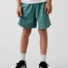 Pantalones cortos relajados de secado rápido para niños