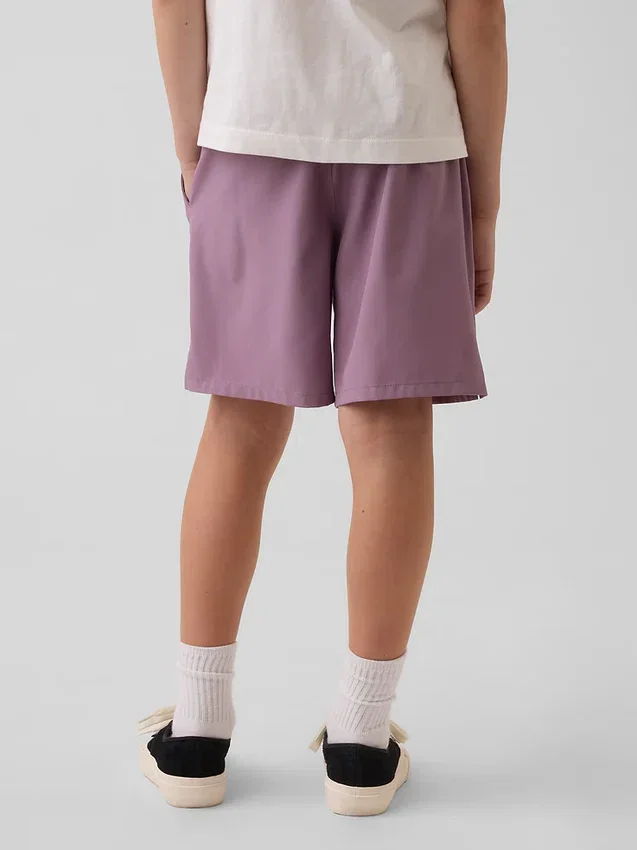 Pantalones cortos relajados de secado rápido para niños