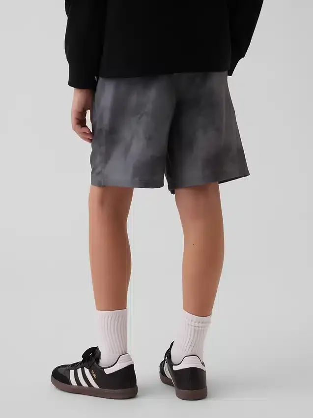 Pantalones cortos relajados de secado rápido para niños