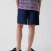Pantalones cortos relajados de secado rápido para niños