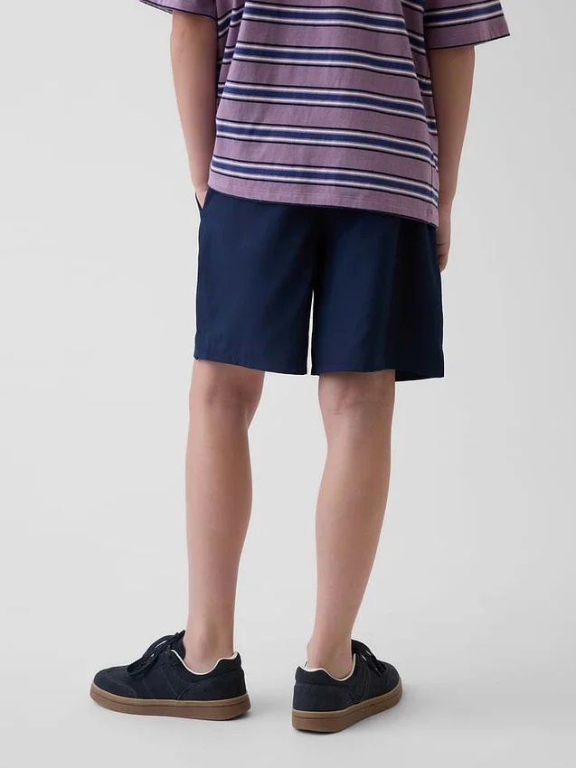 Pantalones cortos relajados de secado rápido para niños