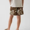 Pantalones cortos relajados de secado rápido para niños