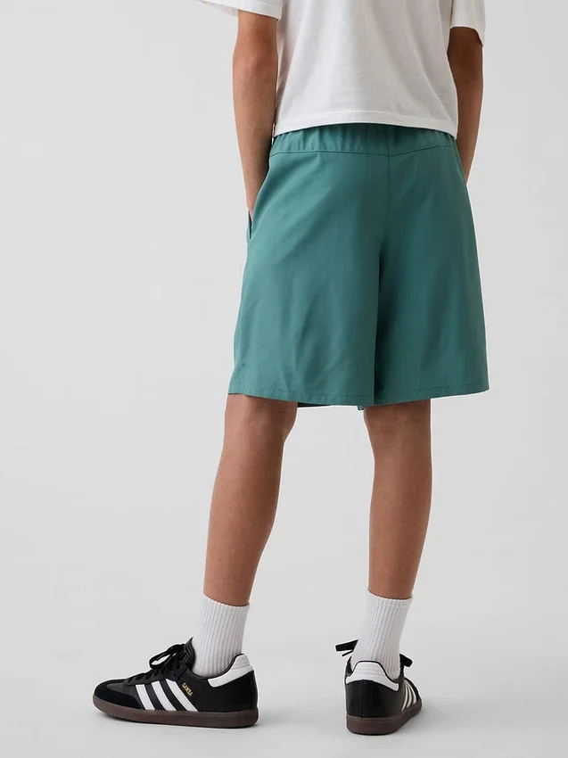 Pantalones cortos relajados de secado rápido para niños