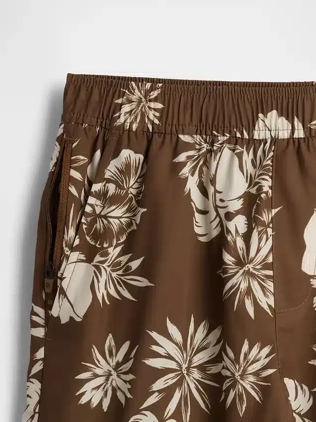 Pantalones cortos relajados de secado rápido para niños
