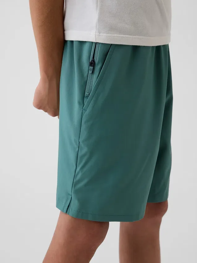Pantalones cortos relajados de secado rápido para niños