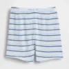 Pantalones cortos sin cordón con rayas de canalé fino «Baby First Favorites»