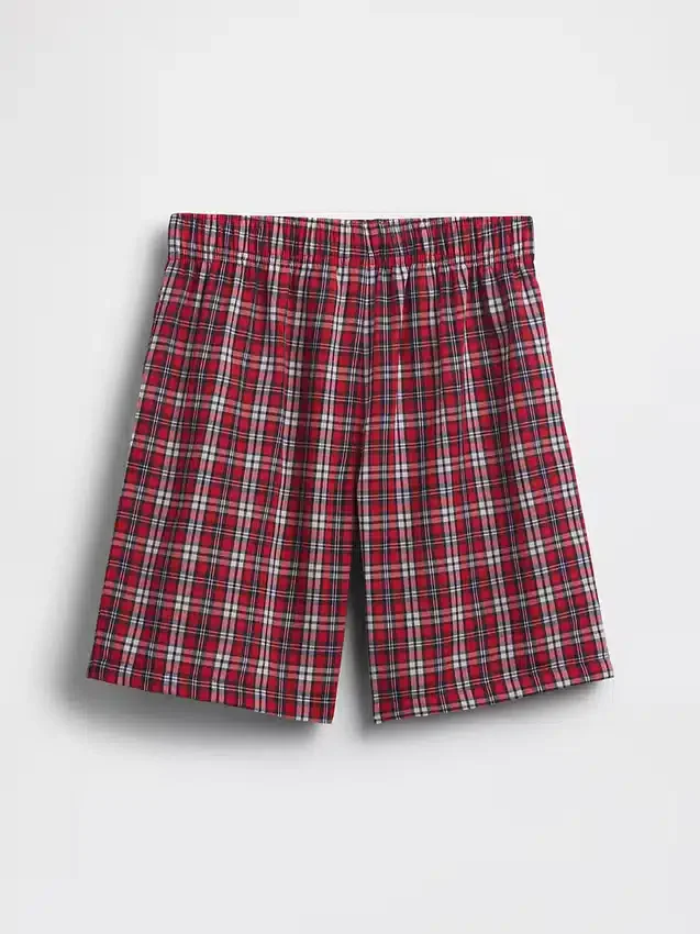 Pantalones cortos tipo boxer de pijama reciclados para niños