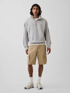 Pantalones cortos tipo cargo de corte holgado de 11"