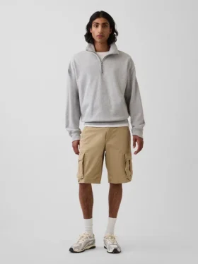 Pantalones cortos tipo cargo de corte holgado de 11"