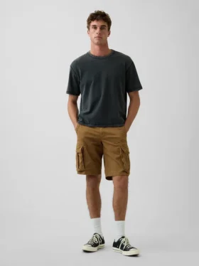 Pantalones cortos tipo cargo de corte holgado de 11"
