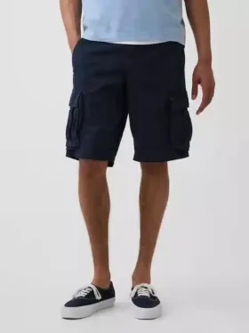 Pantalones cortos tipo cargo de corte holgado de 11″