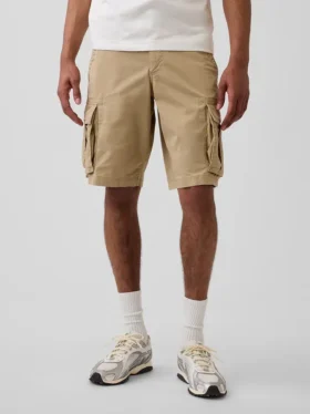 Pantalones cortos tipo cargo de corte holgado de 11″