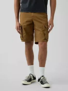 Pantalones cortos tipo cargo de corte holgado de 11″