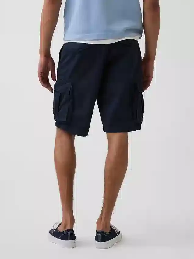 Pantalones cortos tipo cargo de corte holgado de 11"