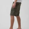 Pantalones cortos tipo cargo de corte holgado de 11"