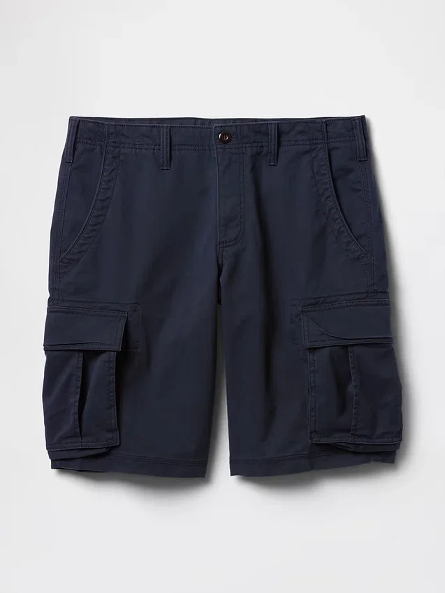 Pantalones cortos tipo cargo de corte holgado de 11"