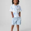 Pantalones cortos tipo cargo de mezclilla ultrasuaves para Bebé y Niño