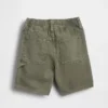 Pantalones cortos tipo carpintero de mezclilla ultrasuaves para bebés y niños