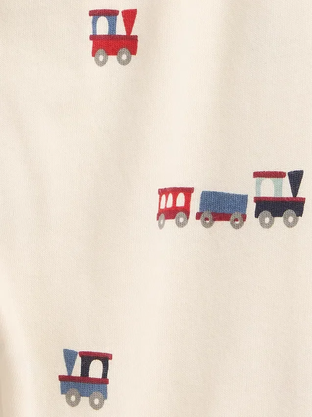 Pantalones de algodón orgánico sin cordón «Baby First Favorites» (paquete de 3)
