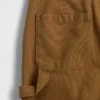 Pantalones de carpintero holgados de lona de los 90 con doble refuerzo en las rodillas