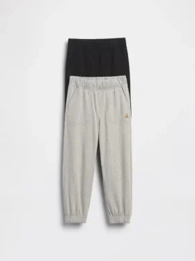 Pantalones de chándal combinables para bebés y niños (paquete de 2)