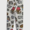 Pantalones de chándal con estampado para niños pequeños GAP × Rock the Bells