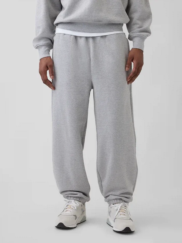 Pantalones de chándal de felpa francesa extra pesada para adultos