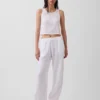 Pantalones de chándal de gasa de algodón