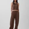 Pantalones de chándal de gasa de algodón