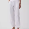 Pantalones de chándal de gasa de algodón