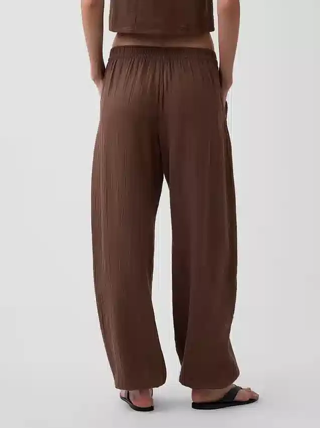 Pantalones de chándal de gasa de algodón