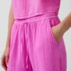 Pantalones de chándal de gasa de algodón