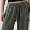 Pantalones de chándal de gasa de algodón